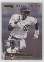 Sammy Sosa [Press Proof] Baseball Cards 1995 Donruss Prices