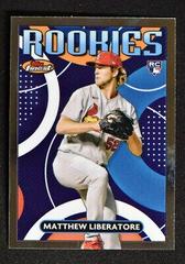 Matthew Liberatore #FRD-14 Baseball Cards 2023 Topps Finest Rookies Design Variation Prices