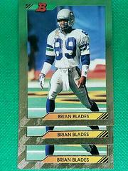Brian Blades [Foil] #374 Football Cards 1992 Bowman Prices
