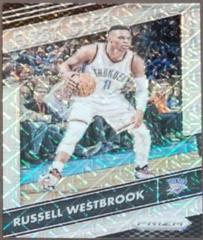 Russell Westbrook [Mojo Prizm] #7 Basketball Cards 2016 Panini Prizm First Step Prices