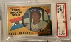 Kyle Blanks #162 Baseball Cards 2009 Topps Heritage Chrome Prices