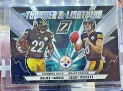 Najee Harris , Kenny Pickett [Silver] #TL-NK Football Cards 2022 Panini Zenith Thunder and Lightning Prices