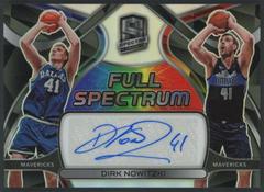 Dirk Nowitzki [Astral] Basketball Cards 2021 Panini Spectra Full Spectrum Signatures Prices