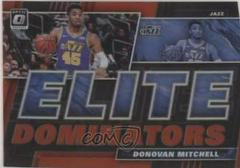 Donovan Mitchell [Red] #11 Basketball Cards 2019 Panini Donruss Optic Elite Dominators Prices