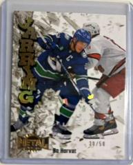 Bo Horvat [Gold] Hockey Cards 2022 Skybox Metal Universe Jarring Prices