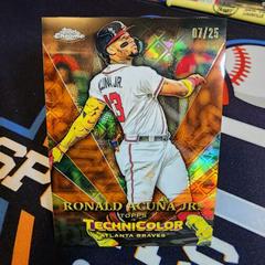 Ronald Acuna Jr. [Orange] #TT-23 Baseball Cards 2023 Topps Chrome in Technicolor Prices
