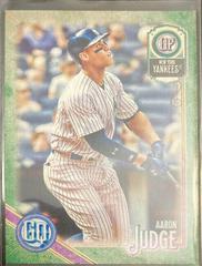 Aaron Judge [Green] #300 Baseball Cards 2018 Topps Gypsy Queen Prices