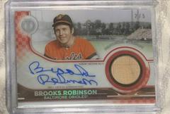 Brooks Robinson [Red] Baseball Cards 2022 Topps Tribute Stadium Signatures Prices