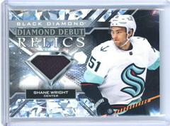 Shane Wright Hockey Cards 2022 Upper Deck Black Diamond Debut Relics Prices