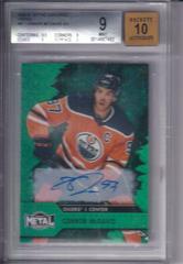 Connor McDavid [Autograph Green] #97 Hockey Cards 2020 Skybox Metal Universe Prices