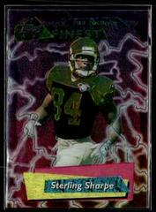 Sterling Sharpe Football Cards 1995 Topps Finest Fan Favorites Prices