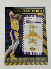 LeBron James [Holo] Basketball Cards 2021 Panini Hoops Frequent Flyers Prices
