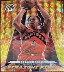 Scottie Barnes #20 Basketball Cards 2021 Panini Mosaic Straight Fire Prices