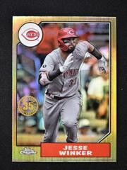 Jesse Winker Baseball Cards 2022 Topps Chrome 1987 Prices