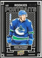 Andrei Kuzmenko [Silver] Hockey Cards 2022 Upper Deck UD Portraits Prices