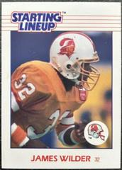 James Wilder Football Cards 1988 Kenner Starting Lineup Prices