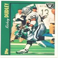 Rickey Dudley #21 Football Cards 1997 Topps Prices