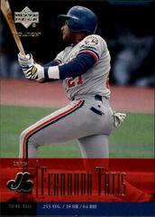Fernando Tatis #67 Baseball Cards 2001 Upper Deck Evolution Prices