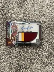 Sam Howell #RAD-SHO Football Cards 2022 Panini Spectra Radiant Rookie Patch Signatures Prices