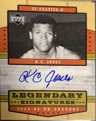 K.C. Jones Legendary Signatures Basketball Cards 2003 Upper Deck Legends Legendary Signatures Prices