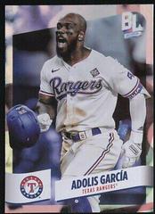Adolis Garcia [Rainbow Foil] #237 Baseball Cards 2024 Topps Big League Baseball Prices