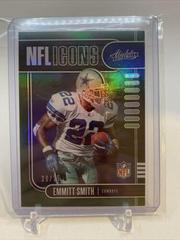 Emmitt Smith [Spectrum Green] #4 Football Cards 2019 Panini Absolute NFL Icons Prices
