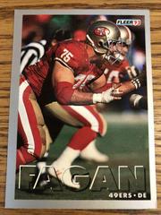 Kevin Fagan Football Cards 1993 Fleer Prices