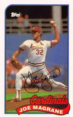 Joe Magrane #94 Baseball Cards 1989 Topps Ljn Baseball Talk Prices