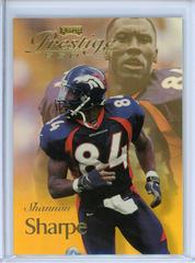 Shannon Sharpe [Spectrum Gold] Football Cards 1999 Playoff Prestige Ssd Prices