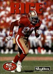 Jerry Rice #25 Football Cards 1992 Skybox Impact Prices