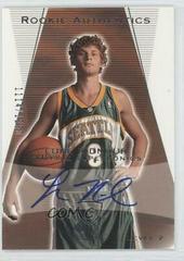 Luke Ridnour [Autograph] #158 Basketball Cards 2003 SP Authentic Prices