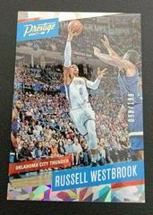 Russell Westbrook Crystal #126 Basketball Cards 2017 Panini Prestige Prices