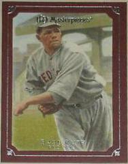Babe Ruth [Pinot Red] #22 Baseball Cards 2007 Upper Deck Masterpieces Prices