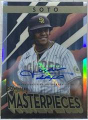 Juan Soto [Autograph] Baseball Cards 2022 Bowman's Best Masterpiece Prices