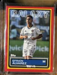 Efrain alvarez [Red] #83T-2 Soccer Cards 2023 Topps MLS 1983 Futbol Prices