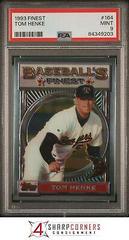 Tom Henke #164 Baseball Cards 1993 Finest Prices