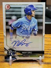 Nicky Lopez #PA-NL Baseball Cards 2018 Bowman Paper Prospects Autographs Prices