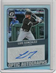 Luis Gonzalez [Holo] Baseball Cards 2021 Panini Donruss Optic Autographs Prices