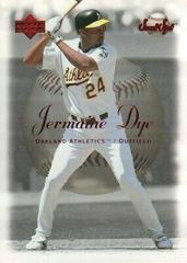 Jermaine Dye #92 Baseball Cards 2001 Upper Deck Sweet Spot Prices