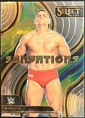 Gunther #17 Wrestling Cards 2023 Panini Select WWE Sensations Prices