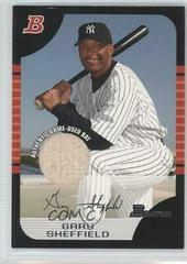 Gary Sheffield #60 Baseball Cards 2005 Bowman Prices