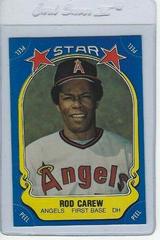 Rod Carew #40 Baseball Cards 1981 Fleer Star Stickers Prices