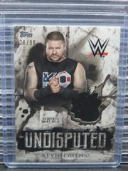 Kevin Owens Wrestling Cards 2018 Topps WWE Undisputed Relics Prices
