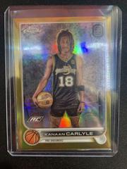 Kanaan Carlyle [SP Variation Gold] #3 Basketball Cards 2022 Topps Chrome OTE Overtime Elite Prices