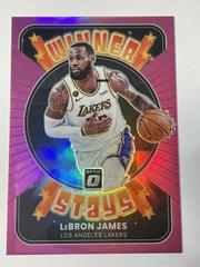 LeBron James [Pink] Basketball Cards 2021 Panini Donruss Optic Winner Stays Prices