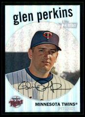 Glen Perkins [Refractor] Baseball Cards 2008 Topps Heritage Chrome Prices
