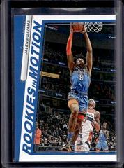 Jalen Williams #9 Basketball Cards 2022 Panini Photogenic Rookies In Motion Prices
