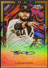 Brandon Crawford [Gold] Baseball Cards 2022 Topps Fire Autographs Prices