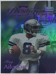 Troy Aikman [Spectrum Purple] Football Cards 1999 Playoff Prestige Ssd Prices