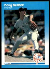 Doug Drabek #96 Baseball Cards 1987 Fleer Glossy Prices